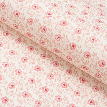Breakfast in Bed Fabric Pink Raspberry