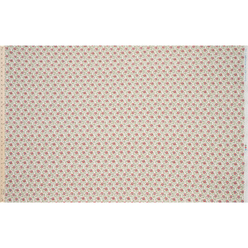 Breakfast in Bed Fabric Autumn Red Blue