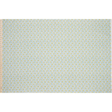 Breakfast in Bed Fabric Green Gold
