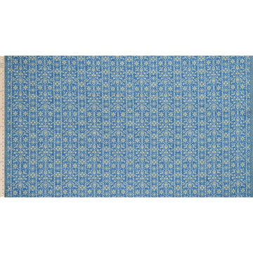 Georgina Performance Fabric Grass Green & Blue