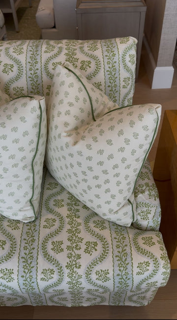 Dolly Flower Fabric Lettuce Green