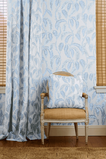 Palm Grove Fabric Ocean